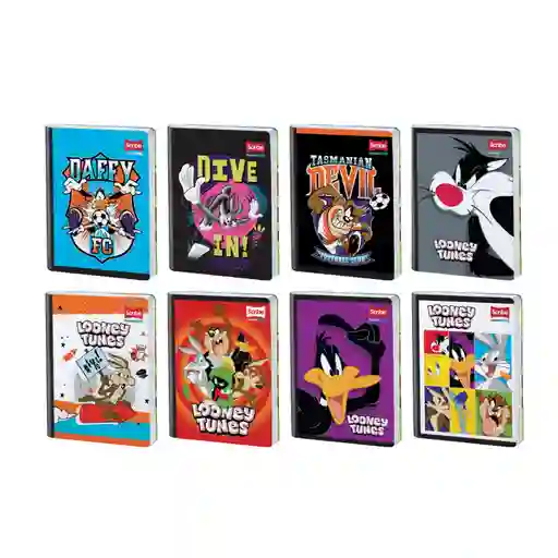 Cuaderno Master + 50 Hojas Rayado Looney Tunes