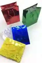 Bolsa De Regalo Metalizada Tamaño 18cm X 21cm