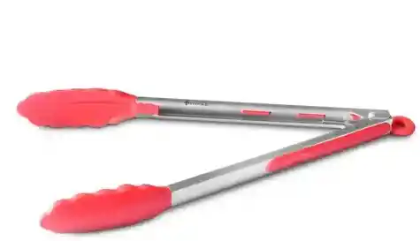 Pinzas En Pasta Y Silicona Tamaño Grande Para Cocina