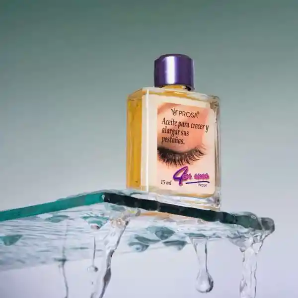 Aceite 4 En 1 Prosa 🌿 Fortalece, Alarga Y Nutre Tus Pestañas