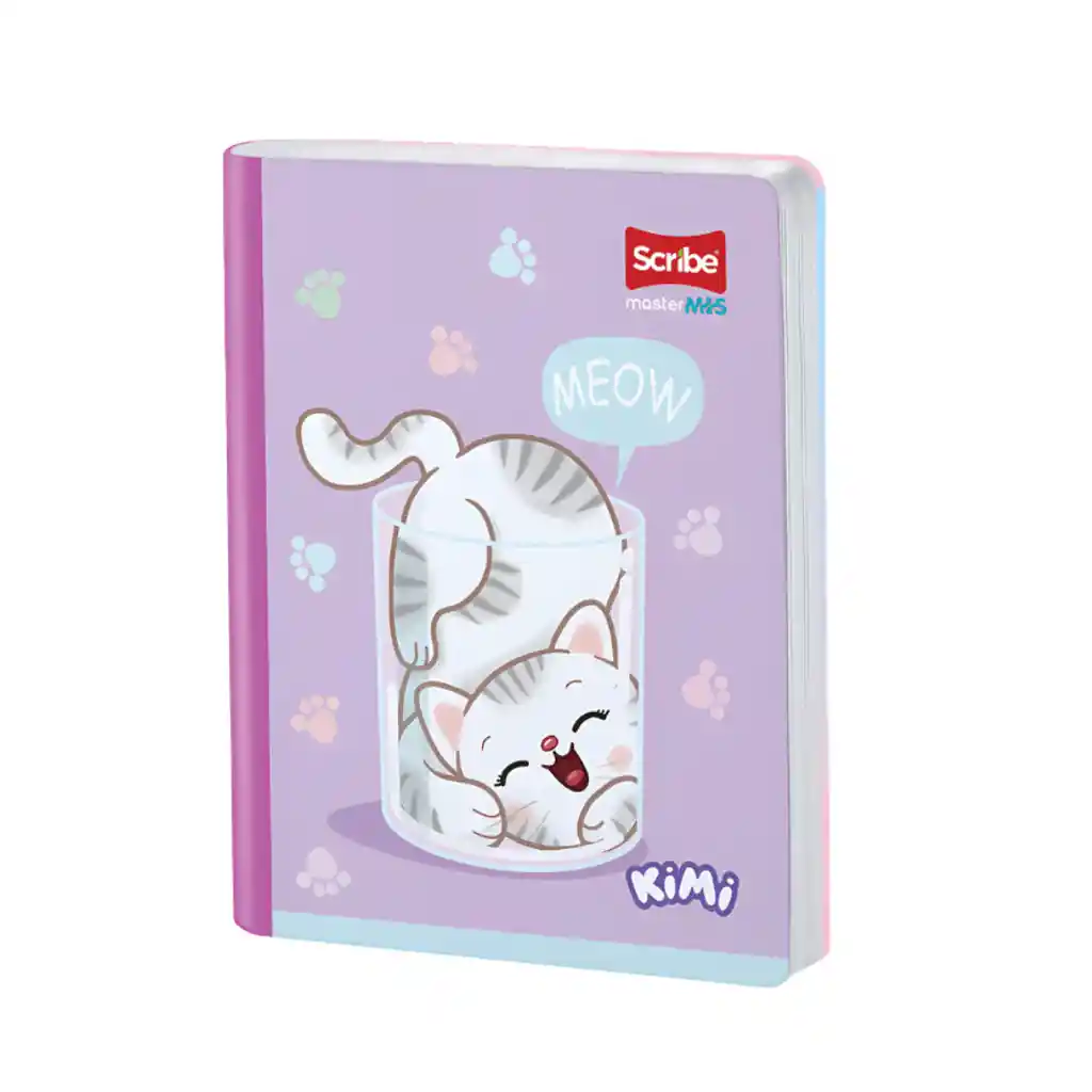 Cuaderno Master + 100hojas Cuadriculado Kimi