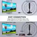 Antena Tdt Full Hd Con Cable De 5m