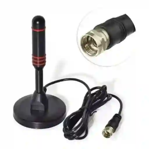 Antena Tdt Full Hd Con Cable De 5m