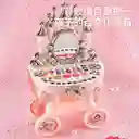 Tocador De Maquillaje Para Niñas Estilo Princesa Con Luz Y Sonido
