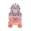 Tocador De Maquillaje Para Niñas Estilo Princesa Con Luz Y Sonido