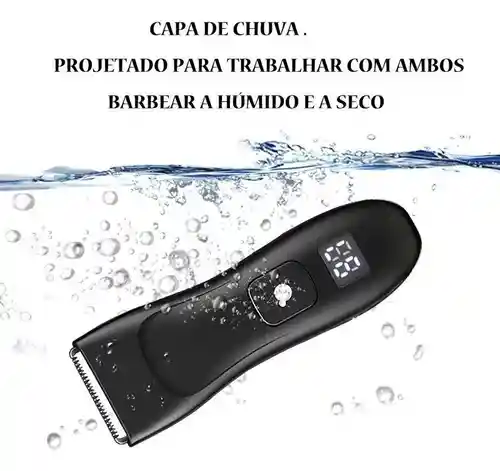 Depiladora Masculina Para Ingle Y Cuerpo Negro