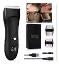 Depiladora Masculina Para Ingle Y Cuerpo Negro