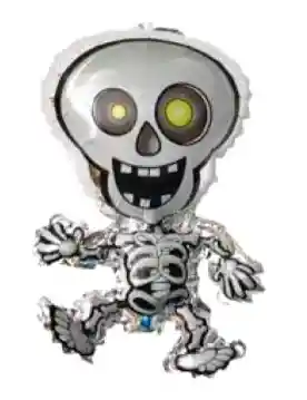 Globos Bombas Inflables Con Diseño De Halloween X 3 Unidades