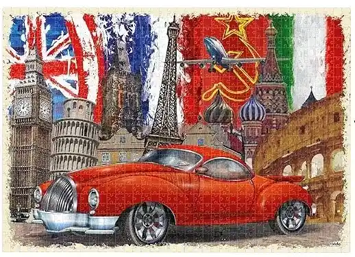 Rompecabezas 1000 Piezas Time To Travel Italy Ronda