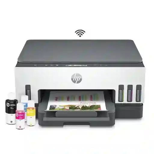 Impresora Multifunción A Color Hp Smart Tank 720 Con Wifi