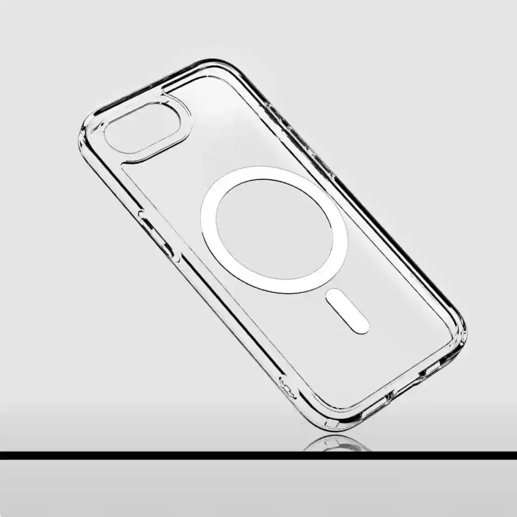 Estuche Transparente Para Carga Magnetica Para Iphone 16e