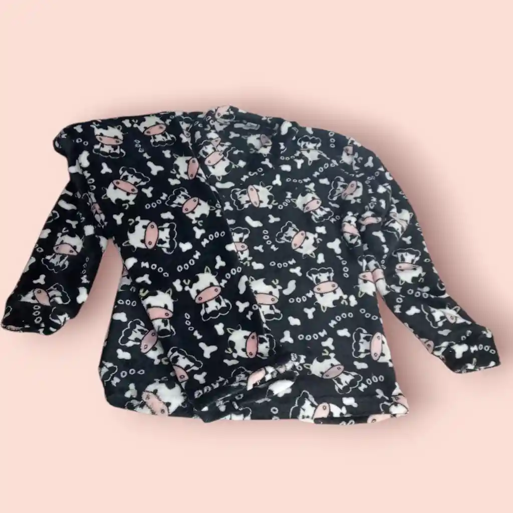 Pijama Termica Vacas Talla 16