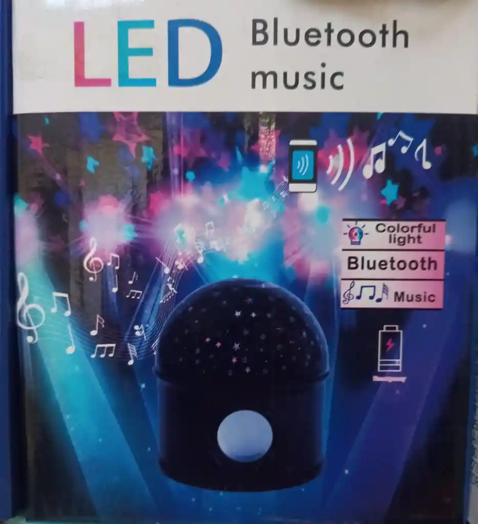 Parlante Bluetooth Discoteca
