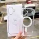 Estuche Transparente Para Carga Magnetica Para Iphone 16