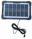 Ventilador Gd-8023 Recargable Panel Solar
