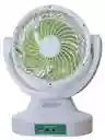 Ventilador Gd-8023 Recargable Panel Solar