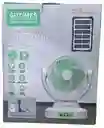 Ventilador Gd-8023 Recargable Panel Solar