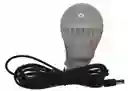 Ventilador Gd-8021 Recargable + Bombillo Led Y Panel Solar
