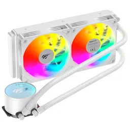 Refrigeración Liquida Havit Gamenote F2001 Argb 240 Blanca