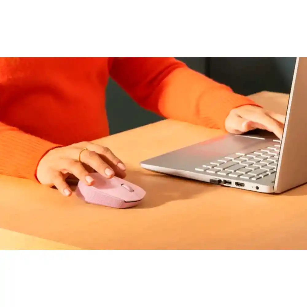Mouse Logitech M170 Rosado Usb Inalambrico