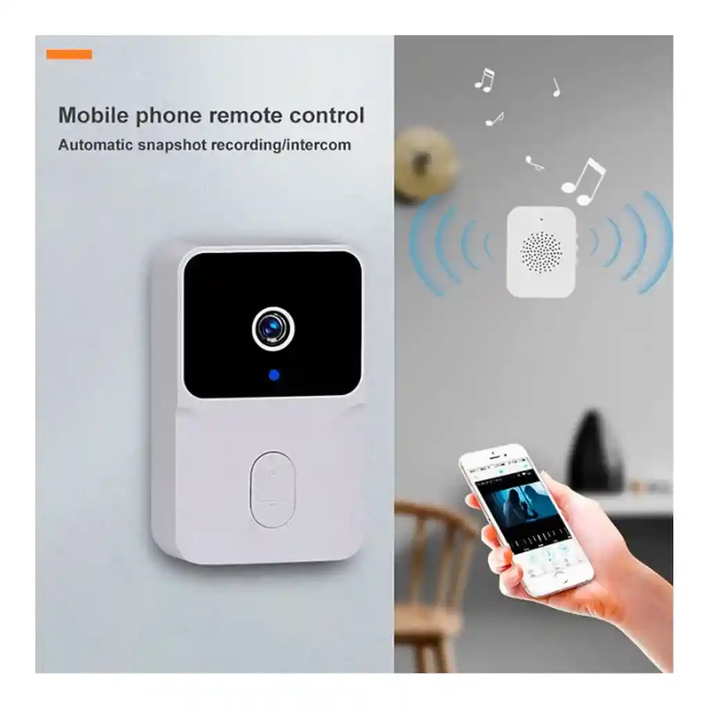 Timbre Inteligente Visualizable Con Cámara