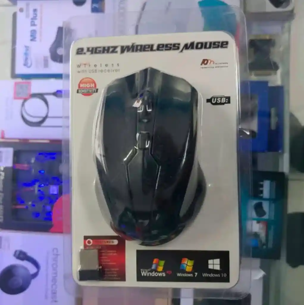 Mouse Inalámbrico De Receptor Usb 2.4 ghz