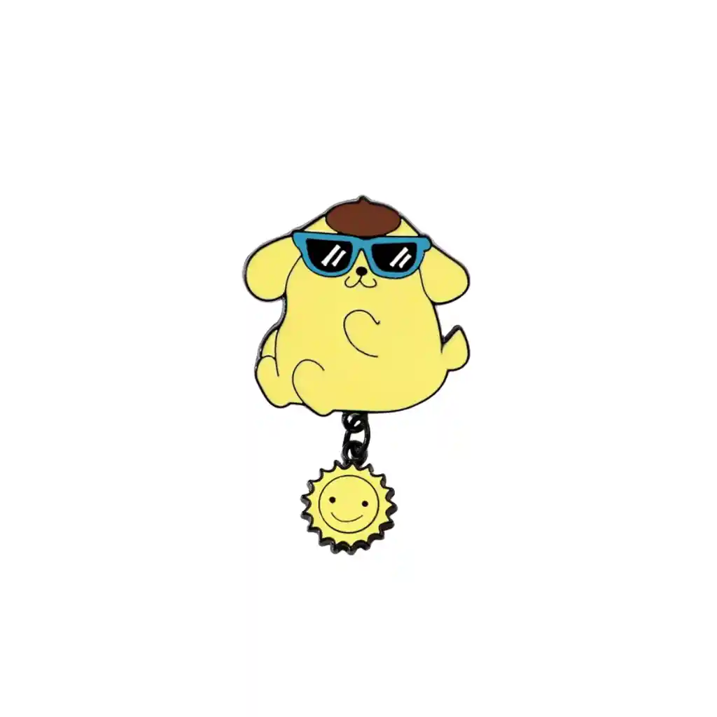 Pin Metálico Pompompurin - Sanrio