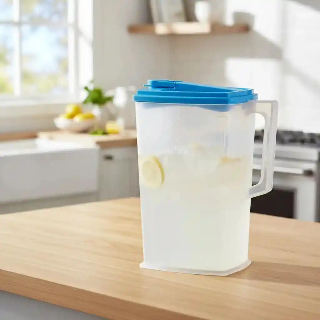 Jarra Plástica De 4 Litros Rectangular Libre De Bpa Vanyplas