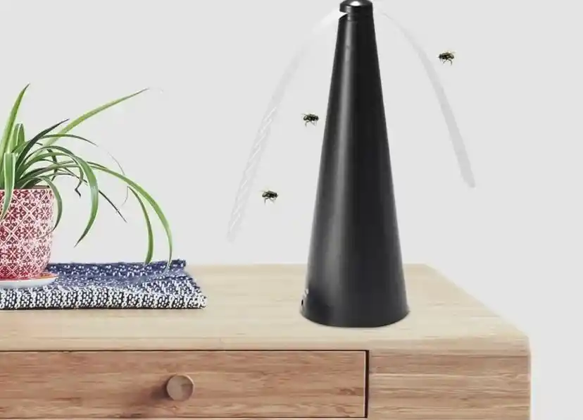 Ventilador Repelente De Insectos Aleja Moscas Y Mosquitos De Tu Comida