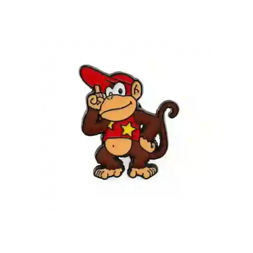 Pin Metálico Diddy Kong - Donkey Kong