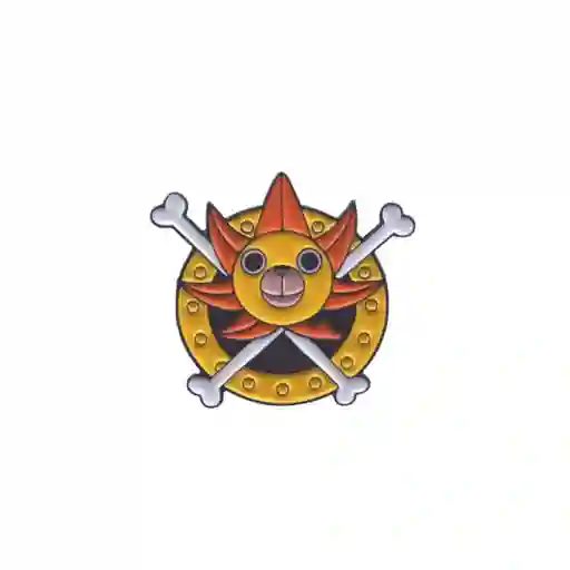 Pin Metálico Jolly Roger - One Piece