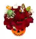 Rosas Rojas Y Fresas Con Chcolate Encanto De Calabaza