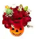 Rosas Rojas Y Fresas Con Chcolate Encanto De Calabaza