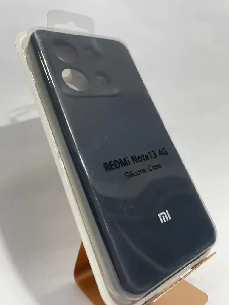 Silicon Case Xiaomi Redmi Note 13 4g Negro