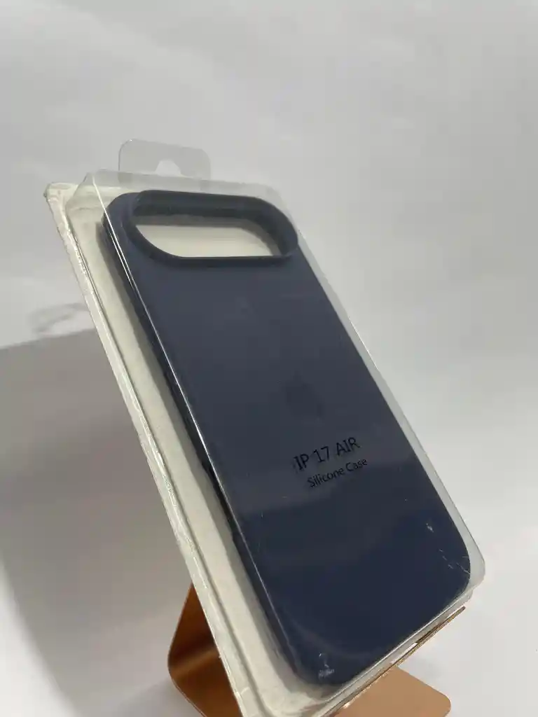 Silicon Case Iphone 17 Air Azul Oscuro