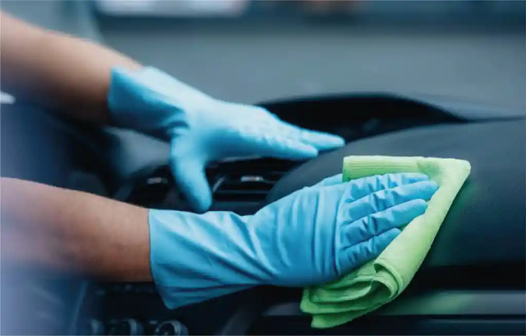 Silicona Simoniz Carro Nuevo Protectora Desinfectante Uv 300 Ml Carro Moto