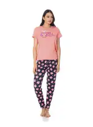 Pijama Pantalón Largo Manga Corta Búhos St Steven