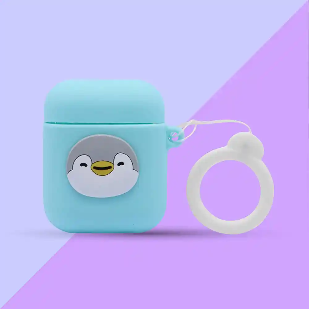 Miniso Estuche Para Airpods Pro Mini Family Azul