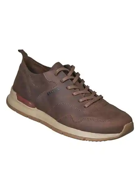 Brahma Zapatos Casual Dinámico Caballero Café Talla 41