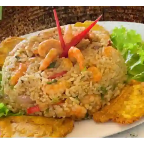 Arroz de Camarones / Medio