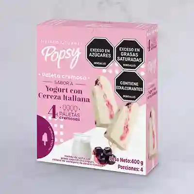 Paleta Cremosa Cereza Italiana