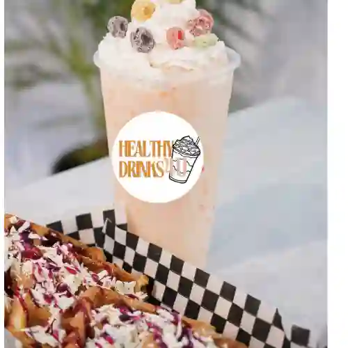 Combo Waffle y Protein Shake Pequeño