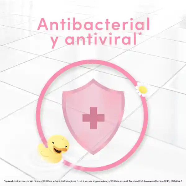Fabuloso Limpia Pisos Antibacterial Bebé 
