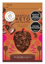 Granola Keto Choco Canela X320gr Cinco Avellanas