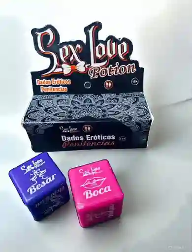 Par De Dados Eroticos Con Penitencias Juego Para Pareja