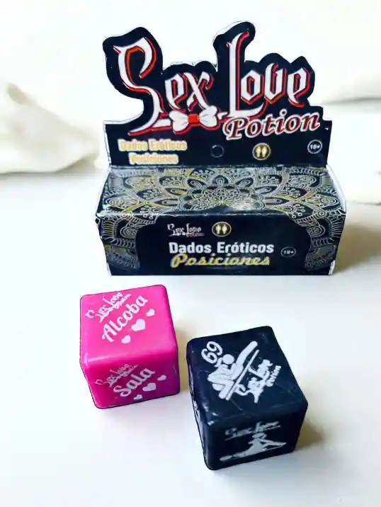Par De Dados Eroticos Con Posiciones Juego Para Pareja
