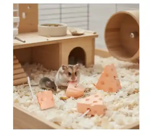 Calcio Desgasta Dientes Hámster Jerbos Ratas Dumbo.