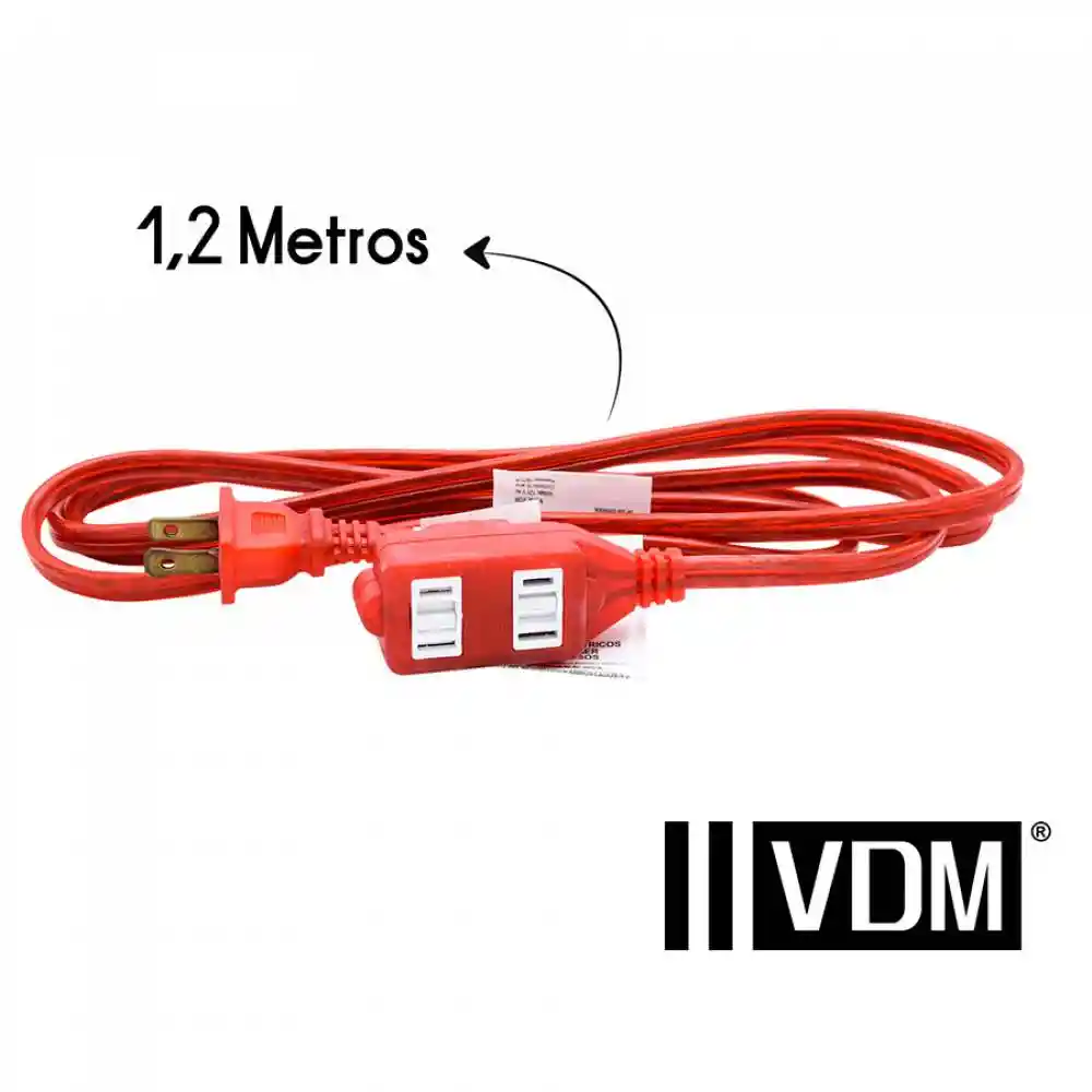 Extension Polarizada Calibre 14 3 Salidas 1.2 Met