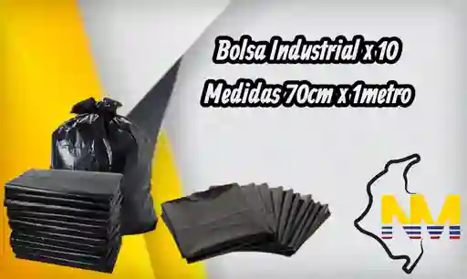 Bolsa Industrial 70cm * 1metro *10 Unds