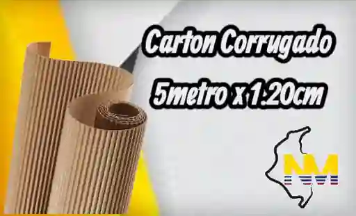 Carton Corrugado 5 Metro * 1.20cm